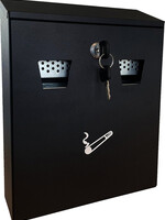 Cendrier mural BRASQ 32x26cm noir