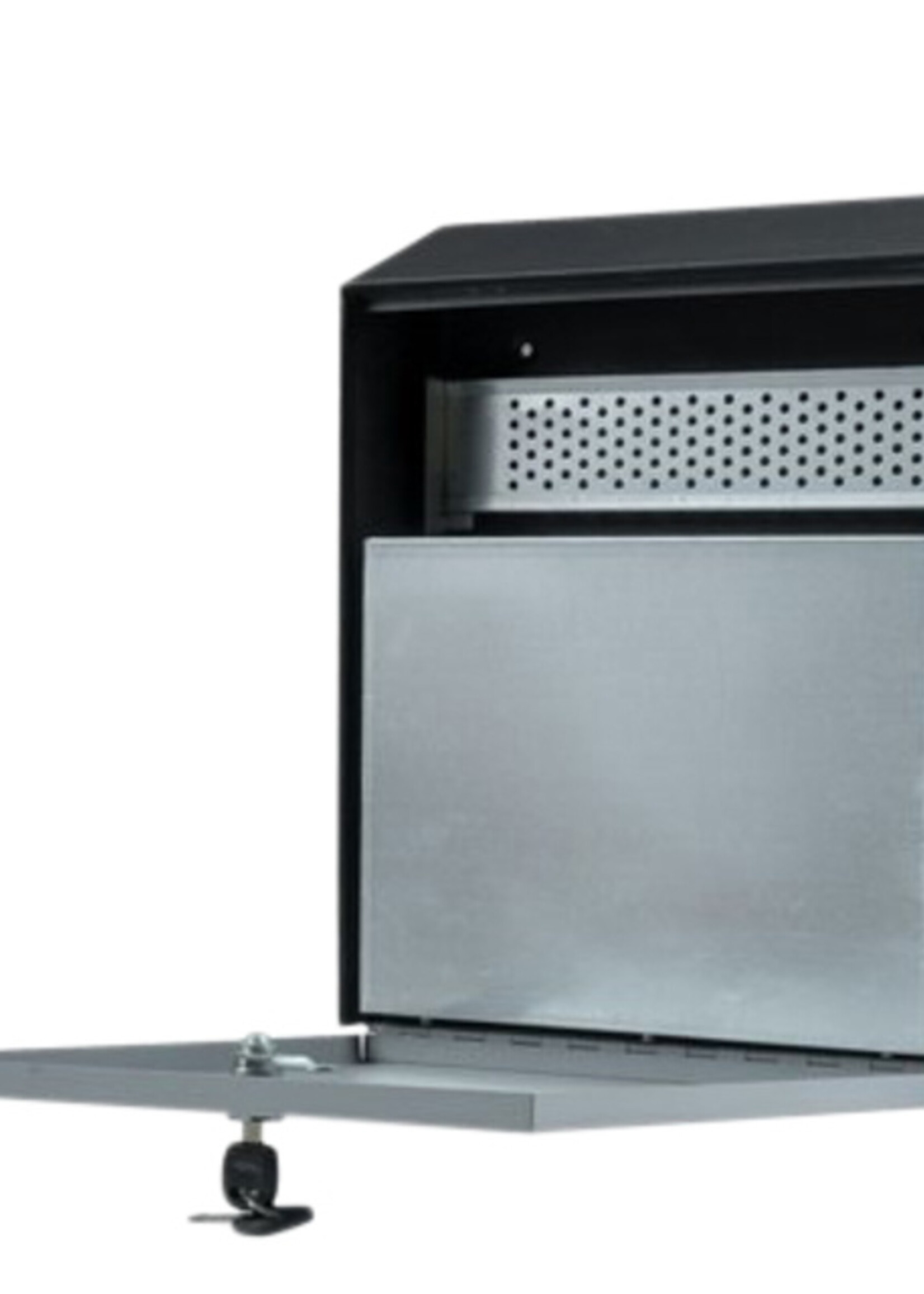 Cendrier mural BRASQ 32x26cm noir