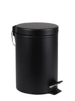 Poubelle à pédale BRASQ 12L noir