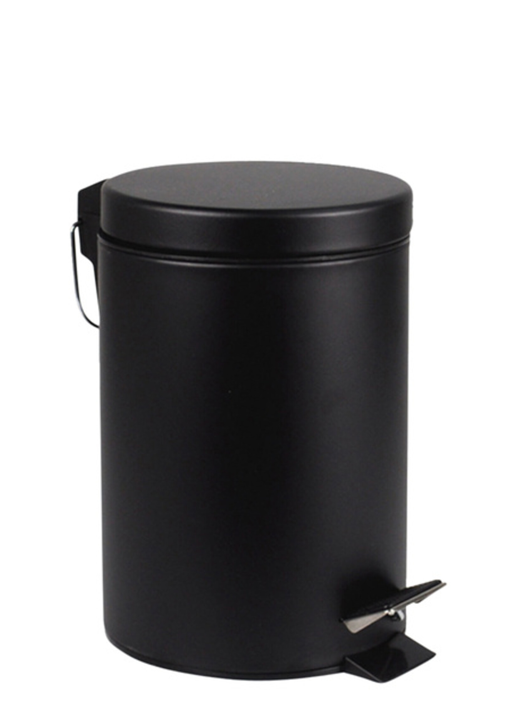 Poubelle à pédale BRASQ 12L noir