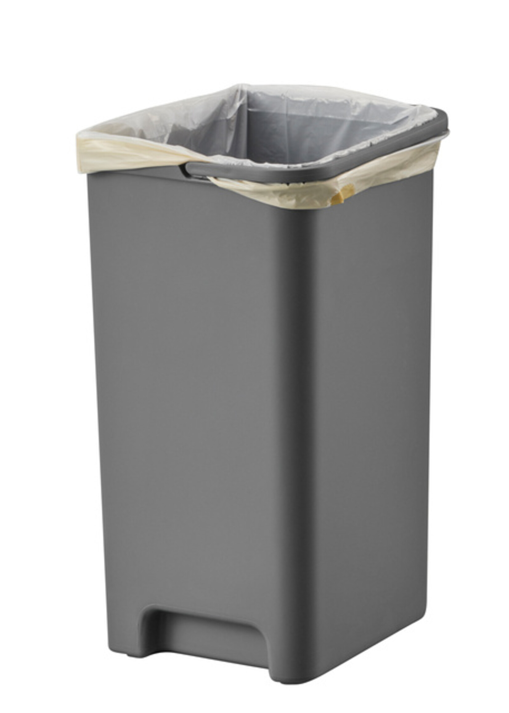 EKO Afvalbak EKO Hana Duo Recycling pedaalemmer 2x10liter grijs wit