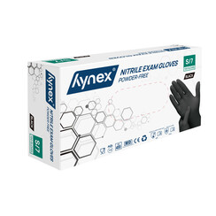 Handschoen Hynex S nitril 100 stuks zwart