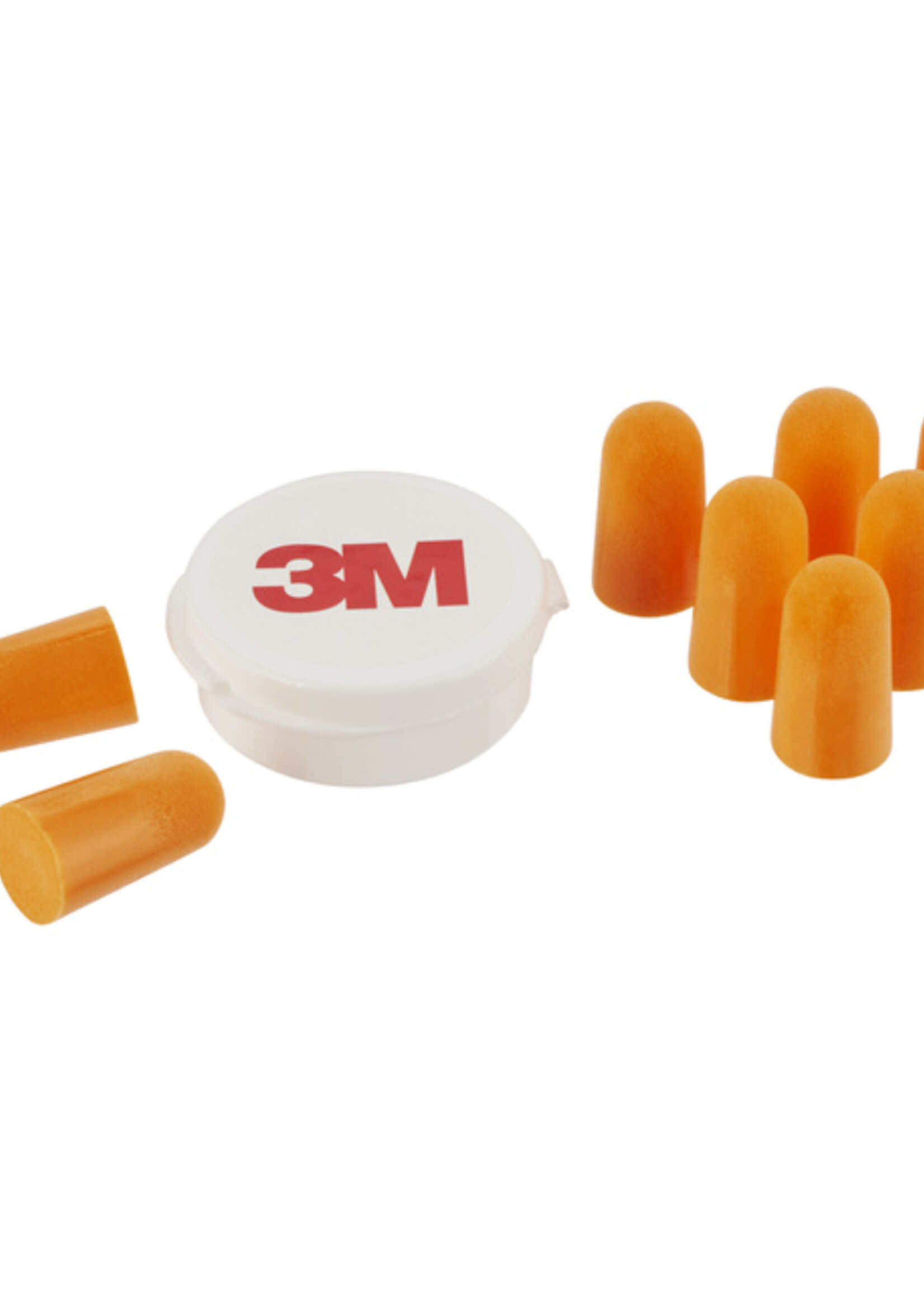 3M Bouchons d'oreilles 3M réduction niveau sonore max 37dB avec boîte rangement 4 paires