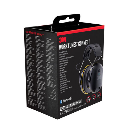 3M Casque 3M Worktunes réduction bruit max 31dB Bluetooth tec