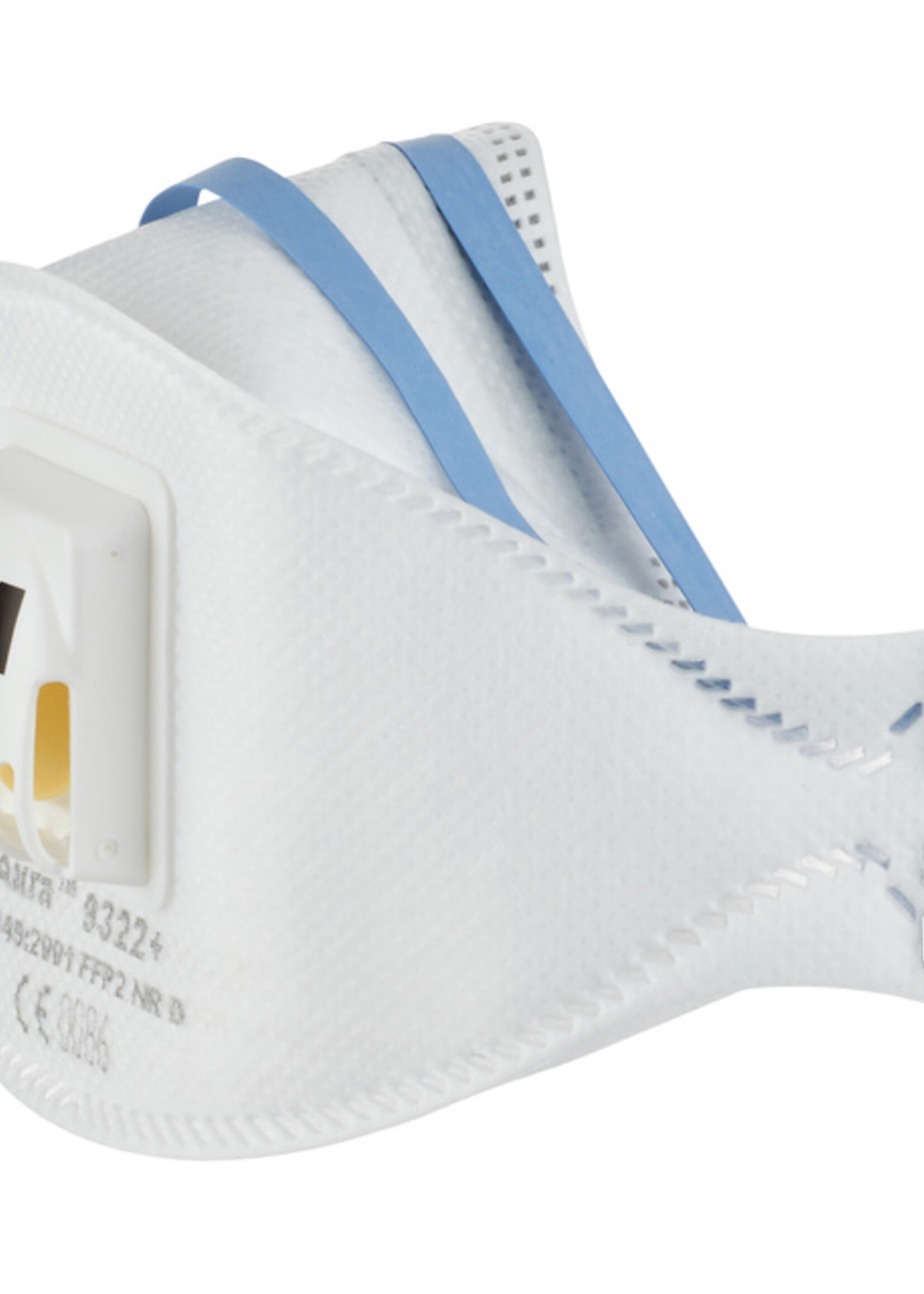 3M Stofmasker 3M Aura voor schuren 9322+ FFP2 met ventiel 5 stuks