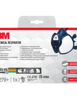 3M Masker 3M chemische stoffen FFABEK1 P3 D filters