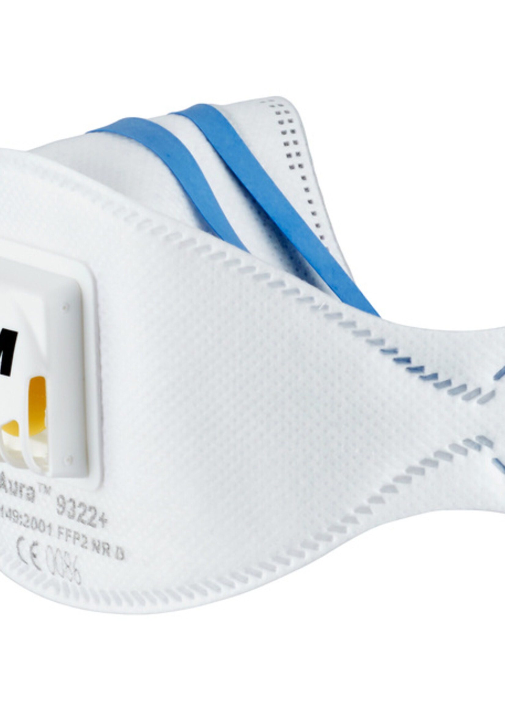 3M Masque de protection 3M Aura ponçage 9322 FFP2 avec valve 2 pièces