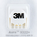 3M Masque de protection 3M Aura ponçage 9322 FFP2 avec valve 2 pièces