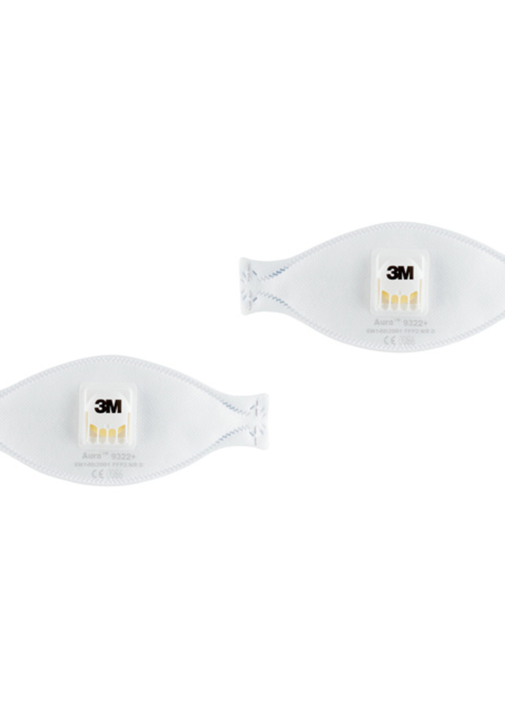 3M Masque de protection 3M Aura ponçage 9322 FFP2 avec valve 2 pièces