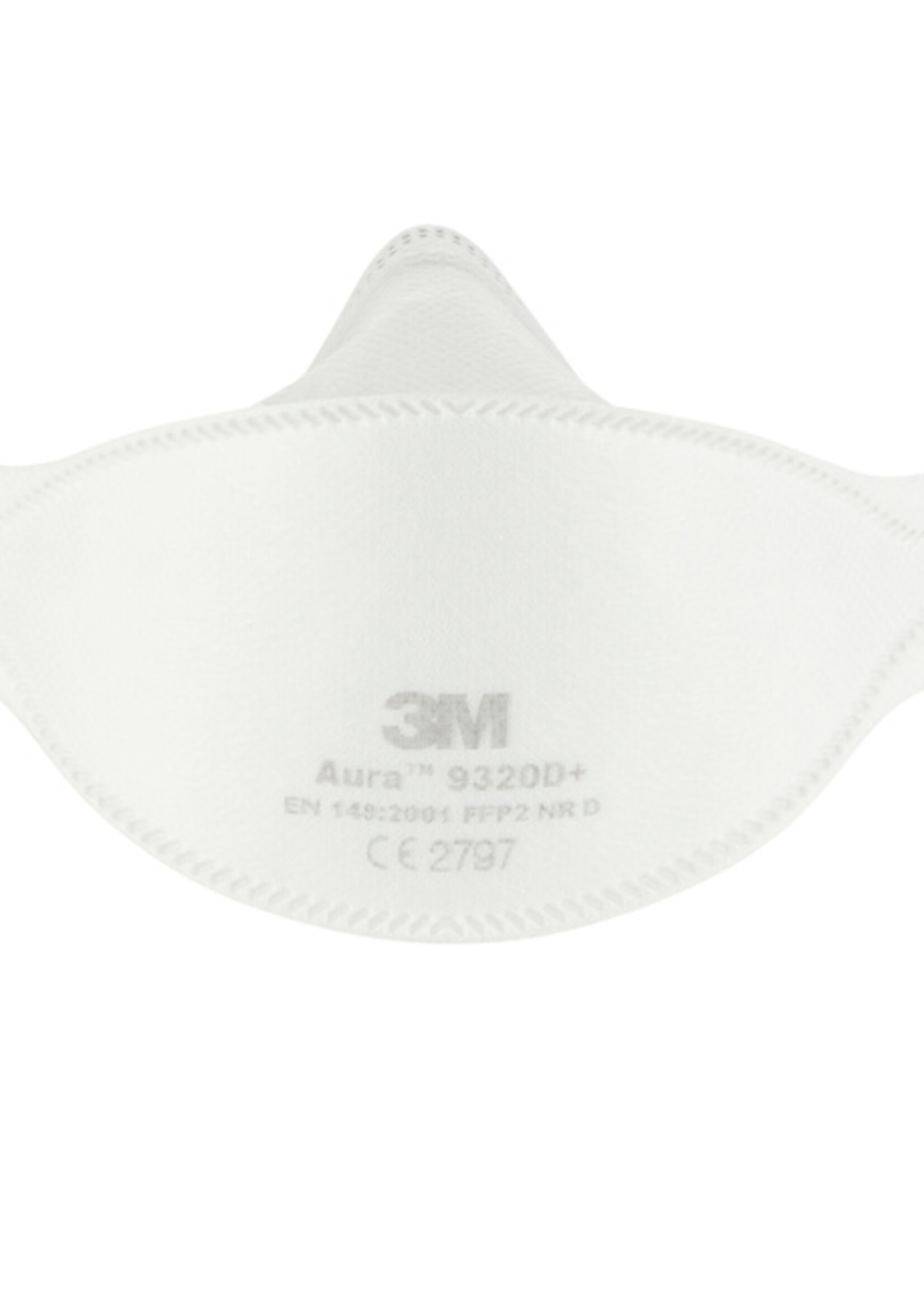 3M Stofmasker 3M Aura FFP2 KN95 zonder ventiel 3 stuks
