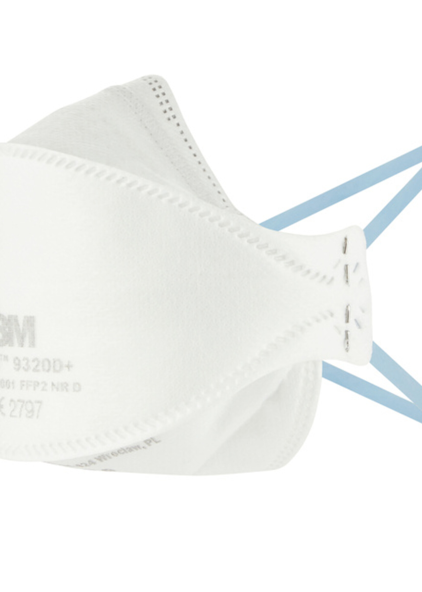 3M Masque anti-poussière 3M Aura FFP2 KN95 sans soupape 3 pièces