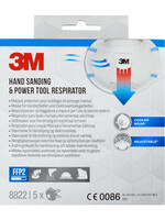 3M Masque de protection 3M ponçage 8822 FFP2 avec soupape 5 pièces