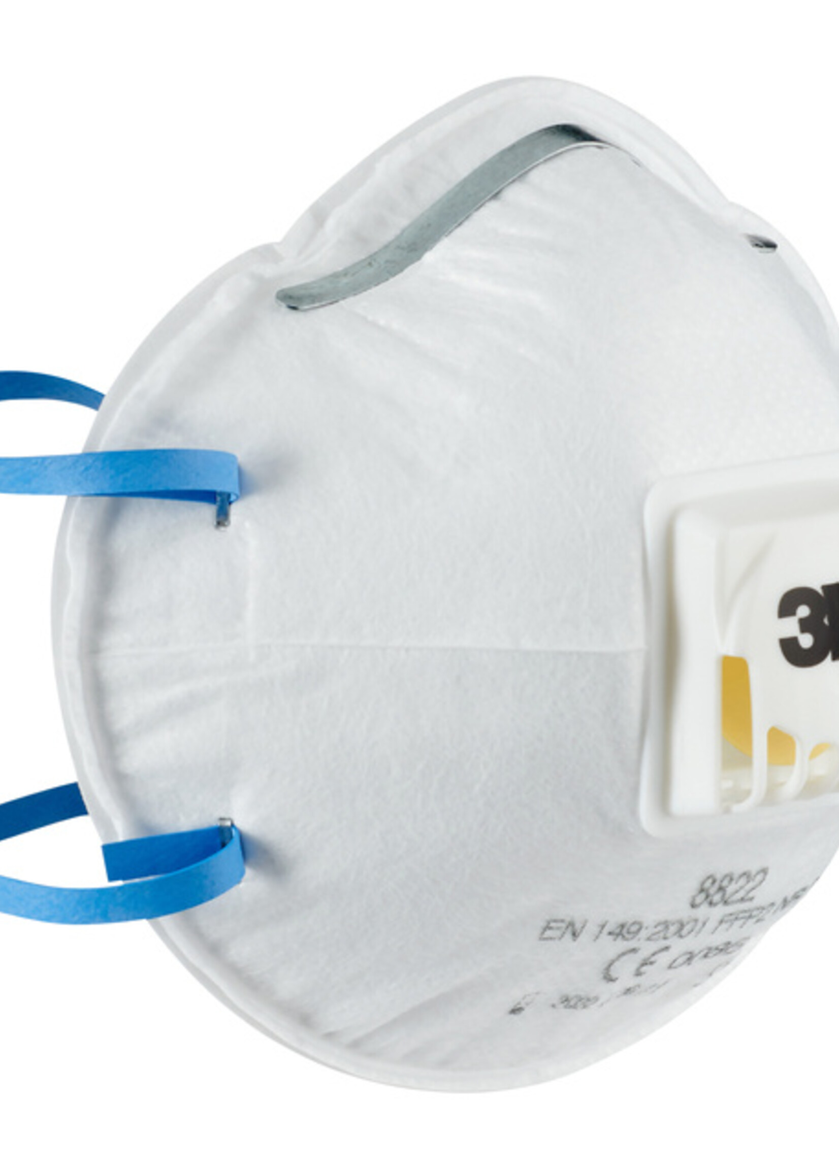 3M Masque de protection 3M ponçage 8822 FFP2 avec soupape 5 pièces