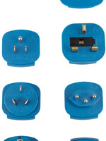 brennenstuhl Adaptateur de voyage Brennenstuhl mondial 150 pays avec terre noir