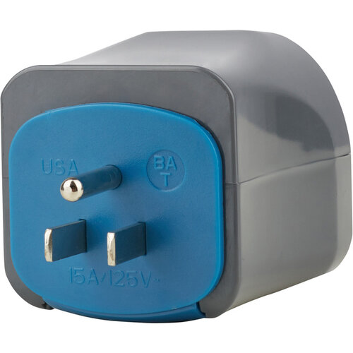 brennenstuhl Adaptateur de voyage Brennenstuhl mondial 150 pays avec terre noir