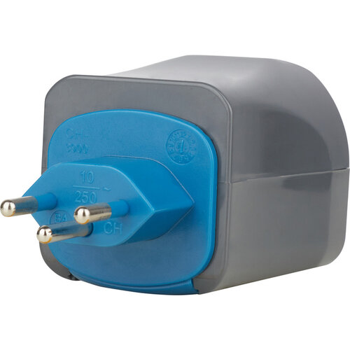 brennenstuhl Adaptateur de voyage Brennenstuhl mondial 150 pays avec terre noir