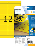 HERMA Etiket HERMA 8029 99.1x42.3mm weerbestendig geel 300stuks