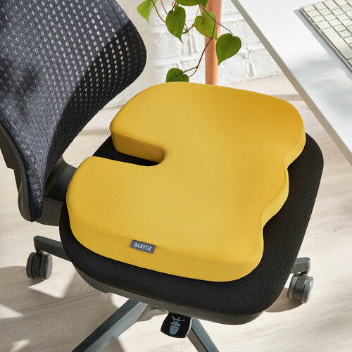 Leitz Coussin de siège Leitz Ergo Cosy jaune