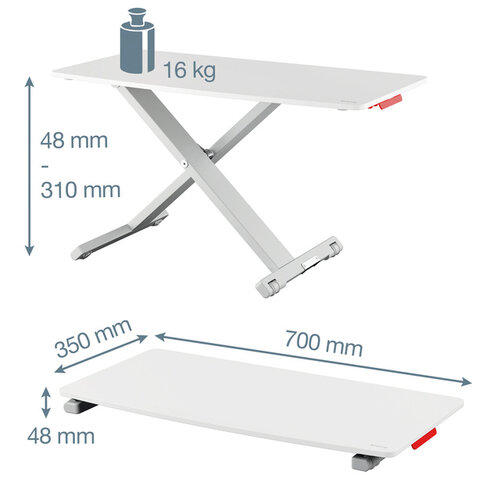 Leitz Zit-sta bureau Leitz Ergo Cosy