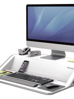 Fellowes Zit-Sta werkplek Fellowes Lotus wit