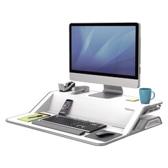 Plate-forme Assis-Debout Fellowes Lotus blanc