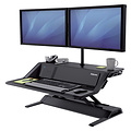 Fellowes Plate-forme de travail Assis-Debout Fellowes DX noir