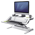 Fellowes Plate-forme Assis-Debout Fellowes Lotus DX blanc