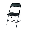 Chaise pliante BRASQ FC100 noir