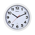 MAUL Horloge murale MAULstep RC Ø30x5cm plastique argent/blanc