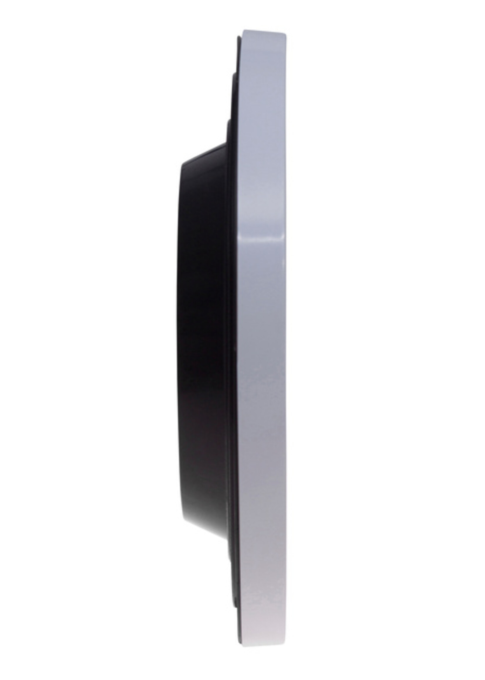 MAUL Wandklok MAUL Step RC Ø30x5cm kunststof wit/wit