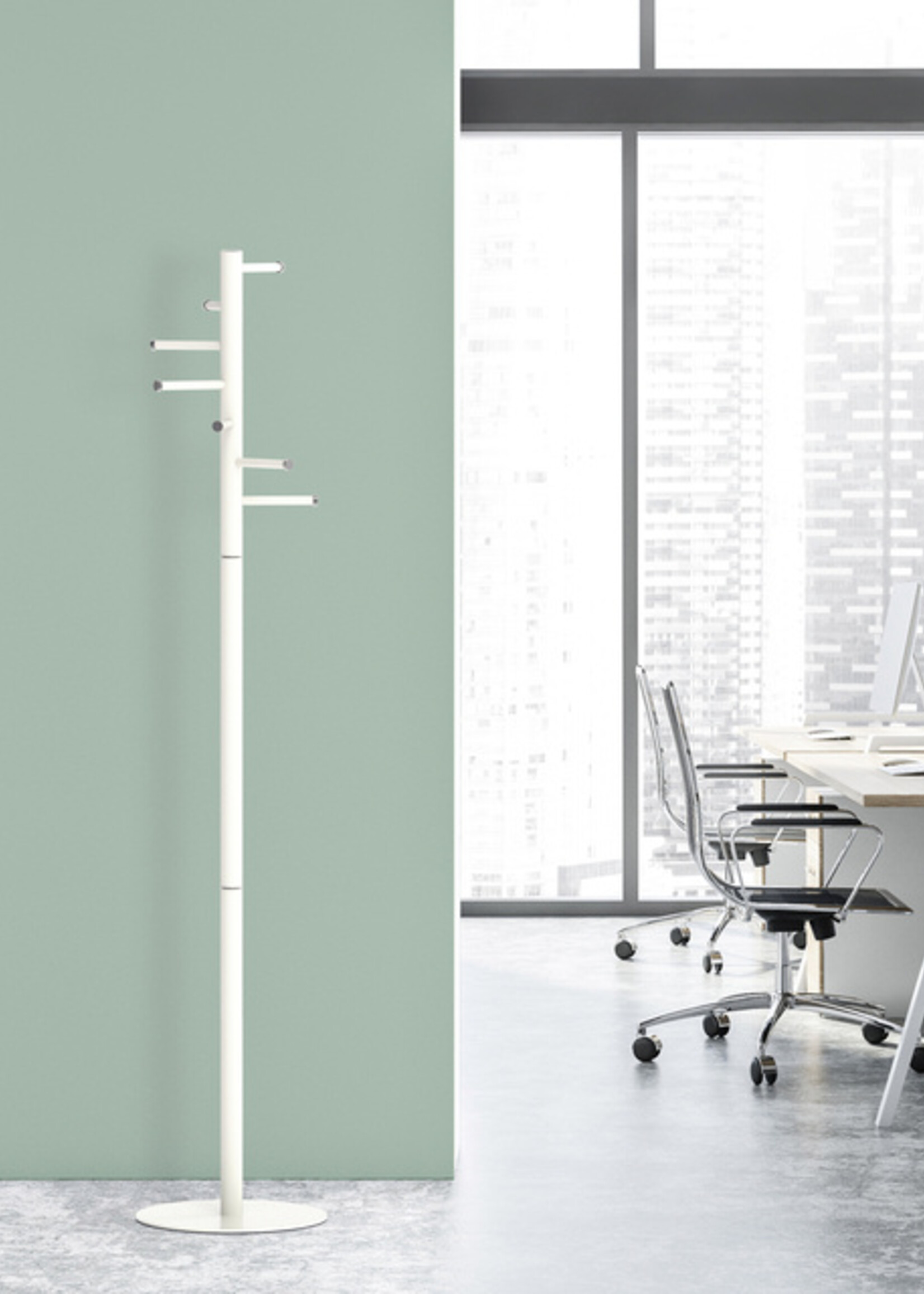 MAUL Kapstok MAUL Caurus staand wit