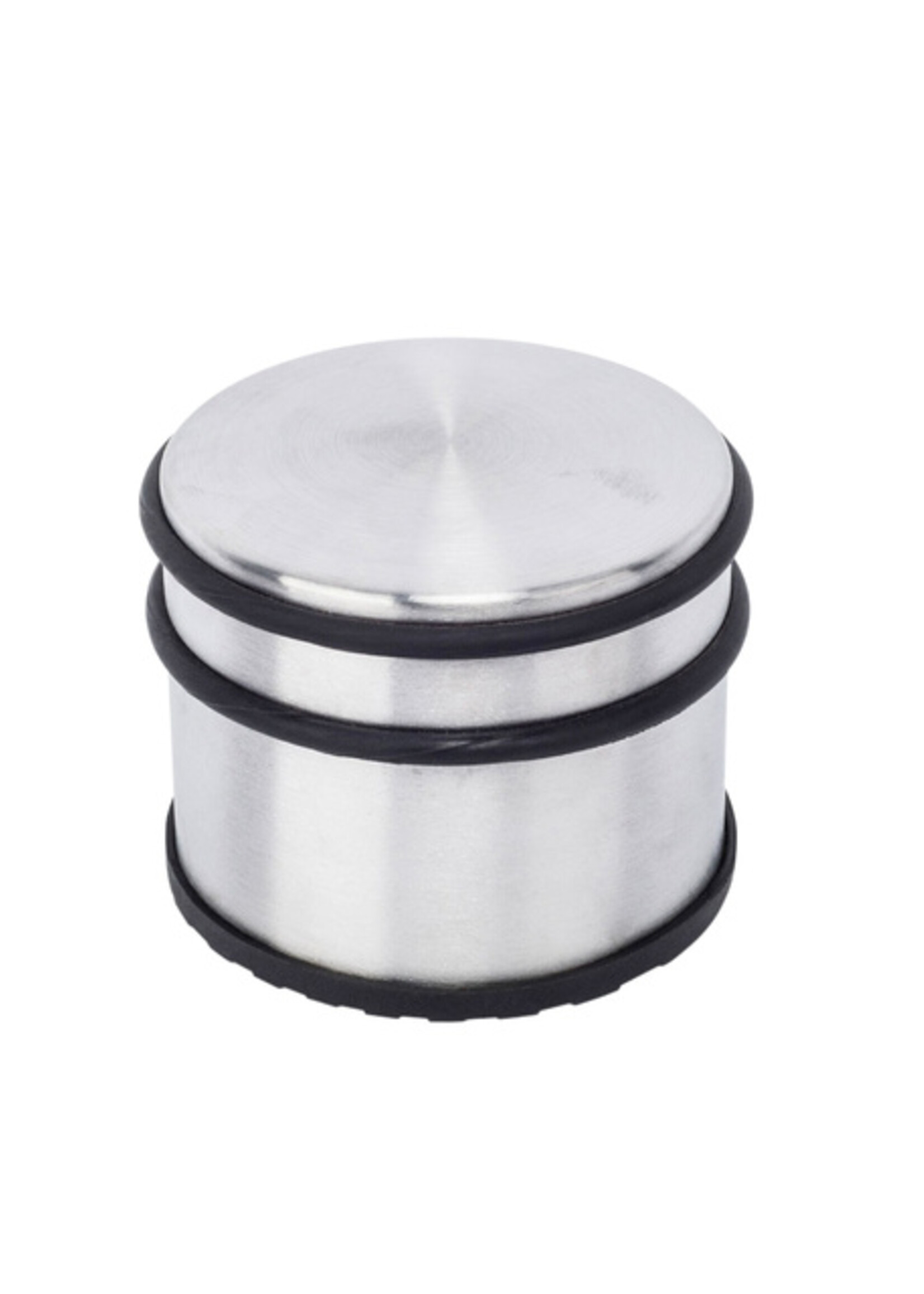 Deurstopper BRASQ met rubberen ringen RVS