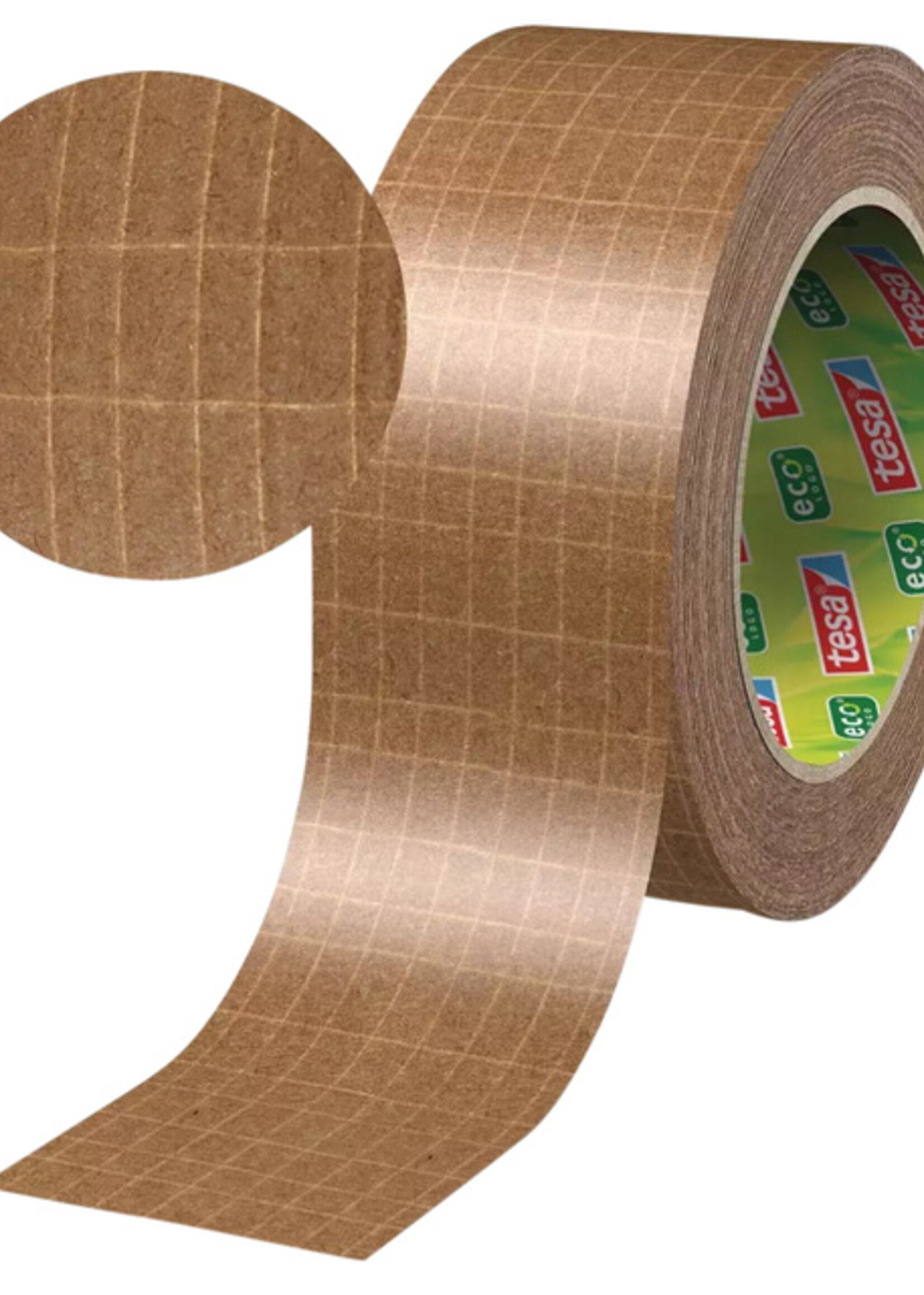 Tesa Ruban d'emballage Tesa 56000 Eco Paper Ultra Strong 50mmx25m