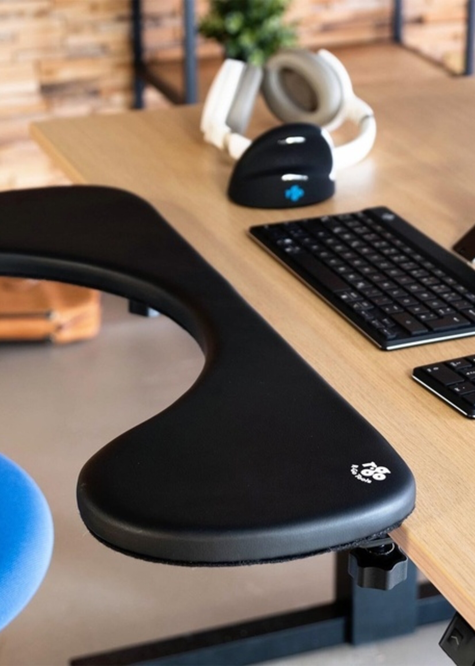 R-Go Tools Ergonomische armsteun R-Go Tools zwart