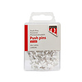 Quantore Push pins Quantore 40 stuks wit