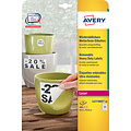 Avery Etiquette Avery L4773REV-20 63,5x33,9mm blanc 480 pièces