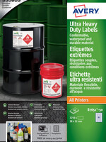 Avery Etiket Avery B7651-50 38x21mm polyethyleen wit 3250stuks