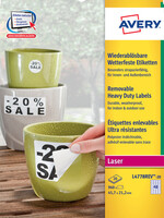 Avery Etiquette Avery L4778REV 45,7x21,2mm blanc 960 pièces