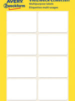 Avery Zweckform Etiquette Avery Zweckform 3078 38x29mm blanc 40 pièces