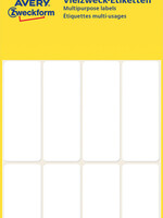 Avery Zweckform Etiquette Avery Zweckform 3079 50x19mm blanc 48 pièces