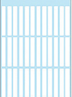 HERMA Etiquette HERMA 3735 5x35mm blanc 252 pièces