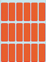 HERMA Etiquette HERMA 3652 12x34mm rouge 90 pièces