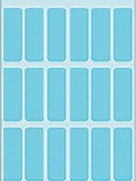 HERMA Etiquette HERMA 3653 12x34mm bleu 90 pièces