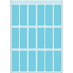 Etiquette HERMA 3653 12x34mm bleu 90 pièces