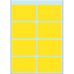 Etiquette HERMA 3691 26x40mm jaune 40 pièces