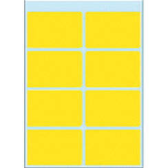 Etiquette HERMA 3691 26x40mm jaune 40 pièces