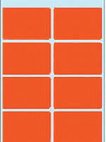 HERMA Etiket HERMA 3692 26x40mm rood 40stuks