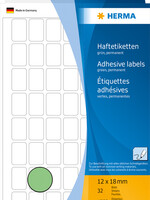 HERMA Etiquette HERMA 2345 12x18mm vert 1792 pièces