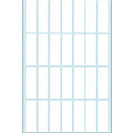 HERMA Etiquette HERMA 2360 13x40mm blanc 896 pièces