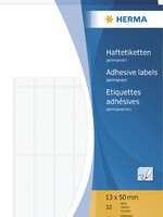 HERMA Etiket HERMA 2370 13x50mm wit 672stuks